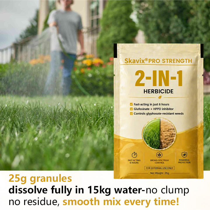 🏆 Official Store |Skavix® Pro Strength 2-in-1 Herbicide: Fast Acting Results on Glyphosate-Resistant Weeds