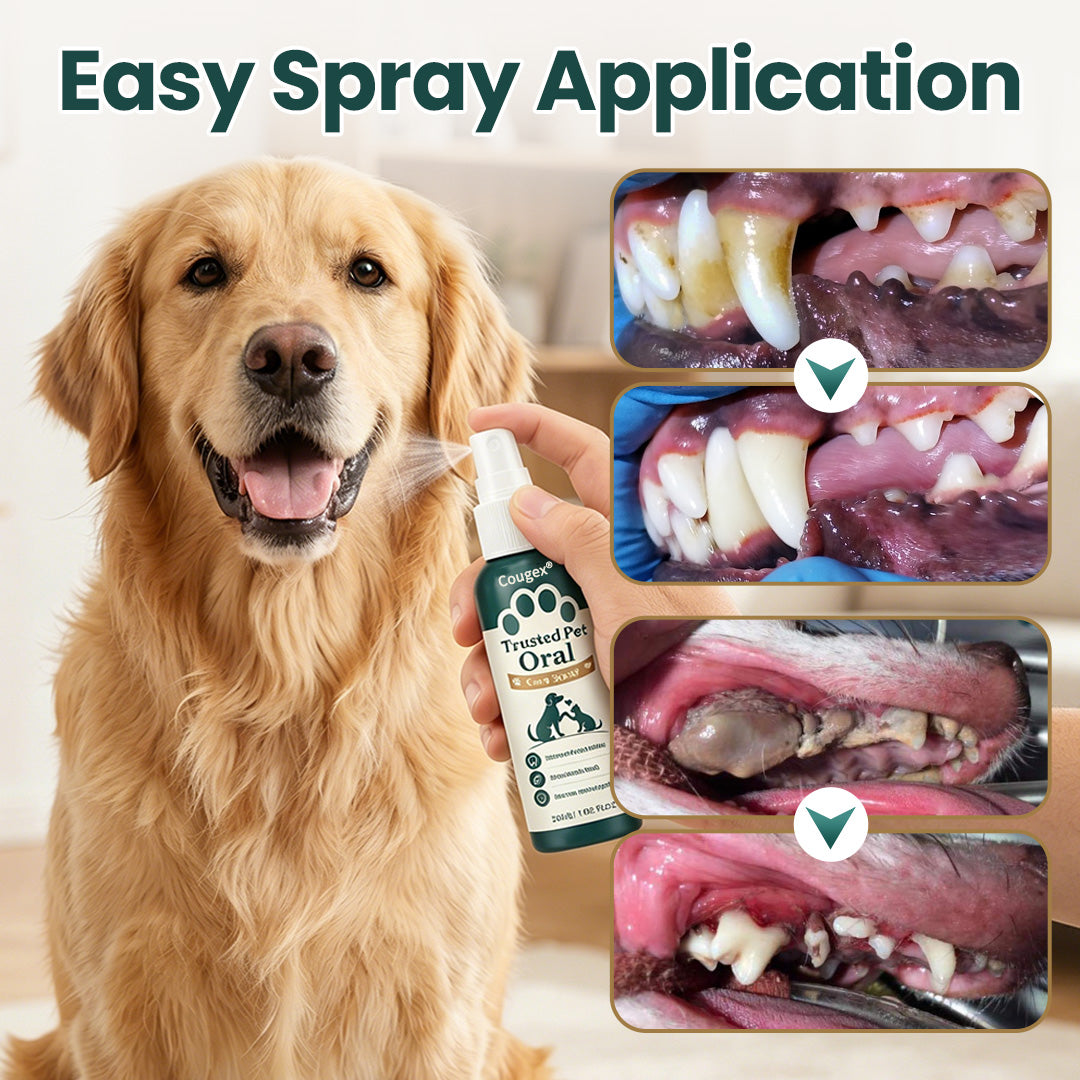 Cougex® TrustedPet Oral Care Spray - Easy Daily Dental Support