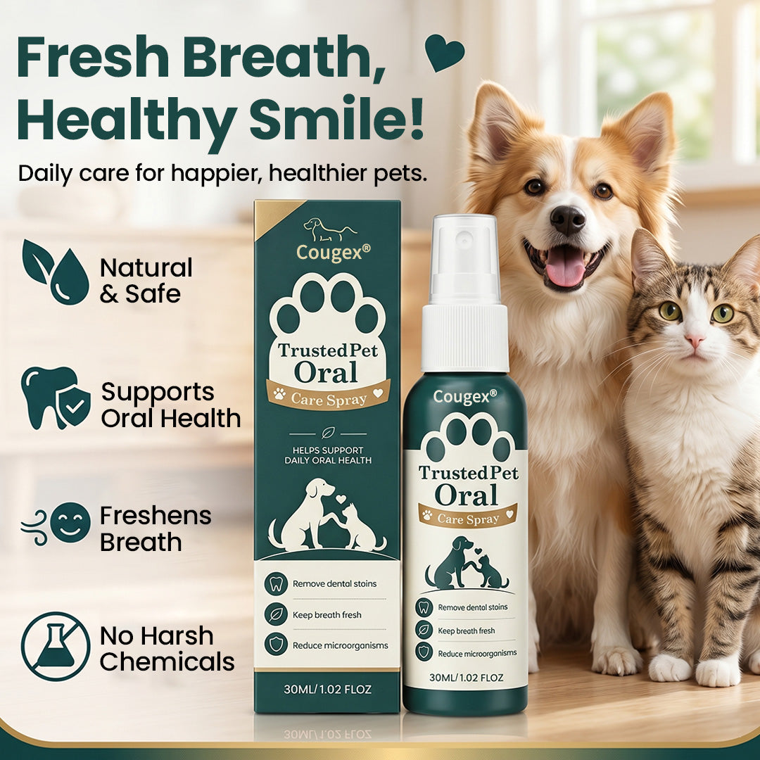 Cougex® TrustedPet Oral Care Spray - Easy Daily Dental Support
