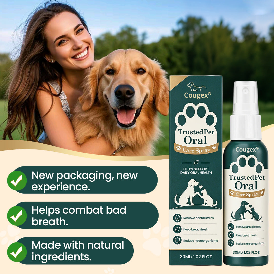 Cougex® TrustedPet Oral Care Spray - Easy Daily Dental Support
