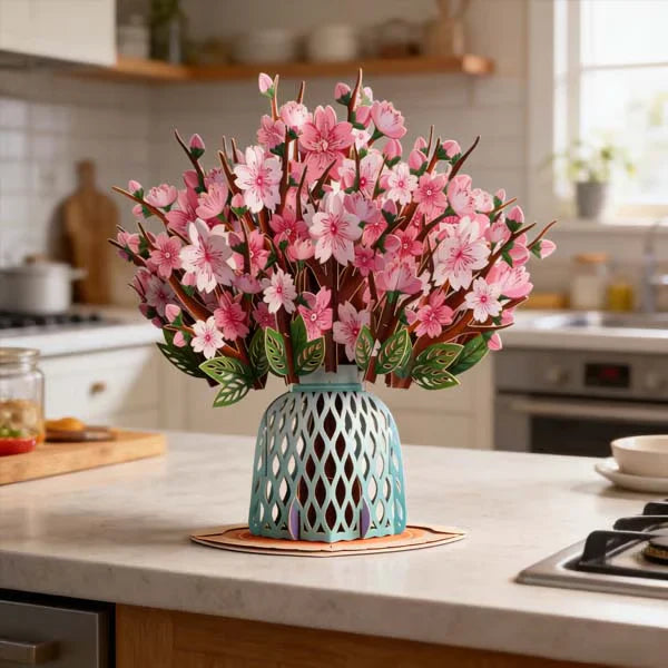 DIYSTAR 3D Flower Pop-Up Card – A Thoughtful Keepsake for Everyone You Love