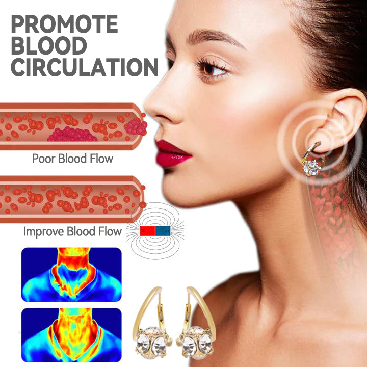 （LAST DAY SALE - 80% OFF🔥)👩‍⚕️🎁 Slimoly Lymphvity MagneTherapy Earrings – Australia’s Favourite Slimming Solution