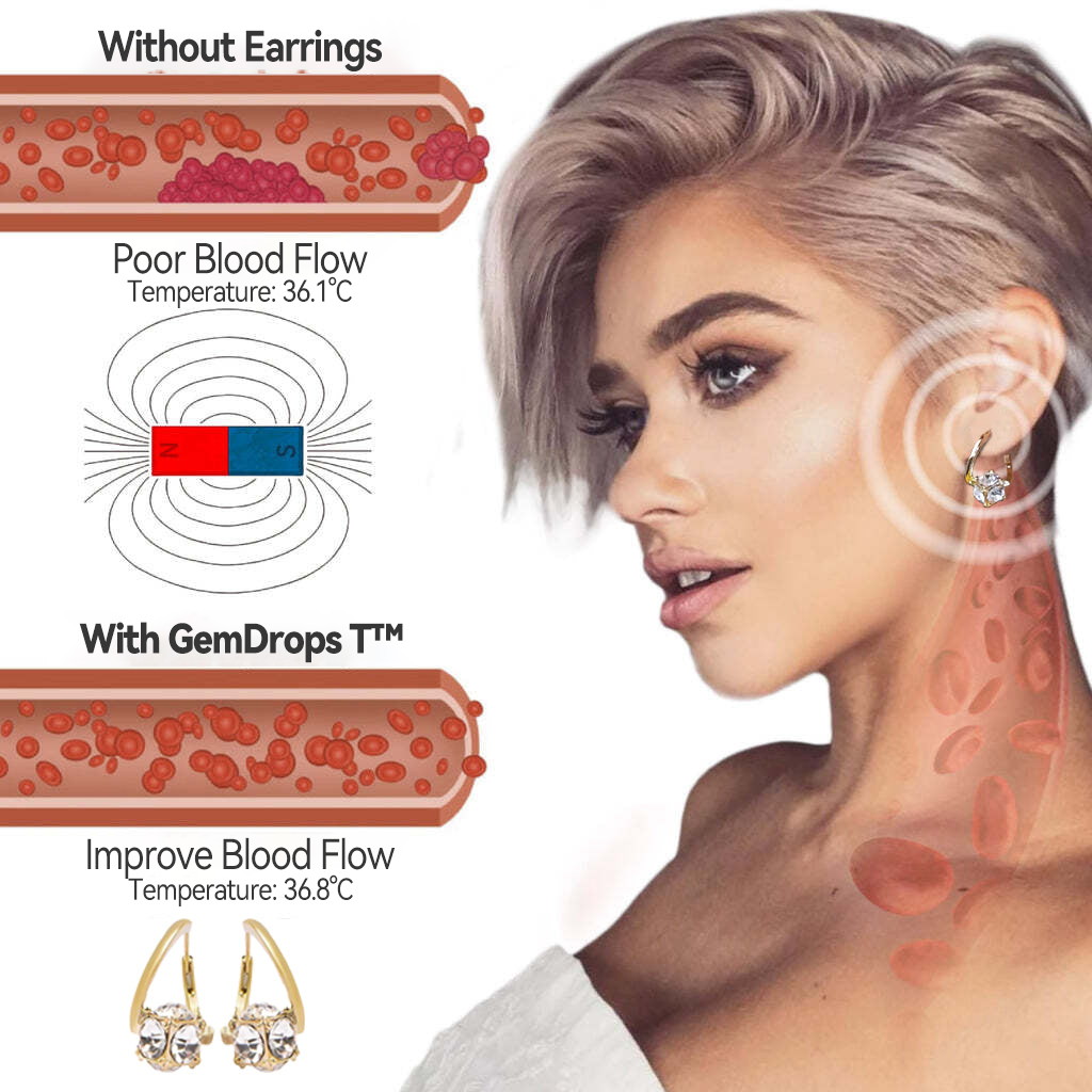 （LAST DAY SALE - 80% OFF🔥)👩‍⚕️🎁 Slimoly Lymphvity MagneTherapy Earrings – Australia’s Favourite Slimming Solution