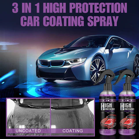 Qooes®-3-in-1 Ceramic Coating Spray – Professional-Grade Car Protection & Shine