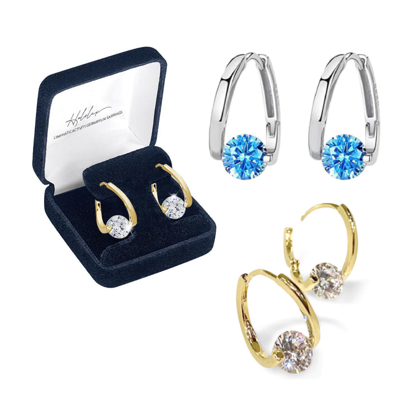 (🔥Last Day Discount-80% OFF)Histone™ Lymphatic Activity MagneTherapy Germanium Earrings