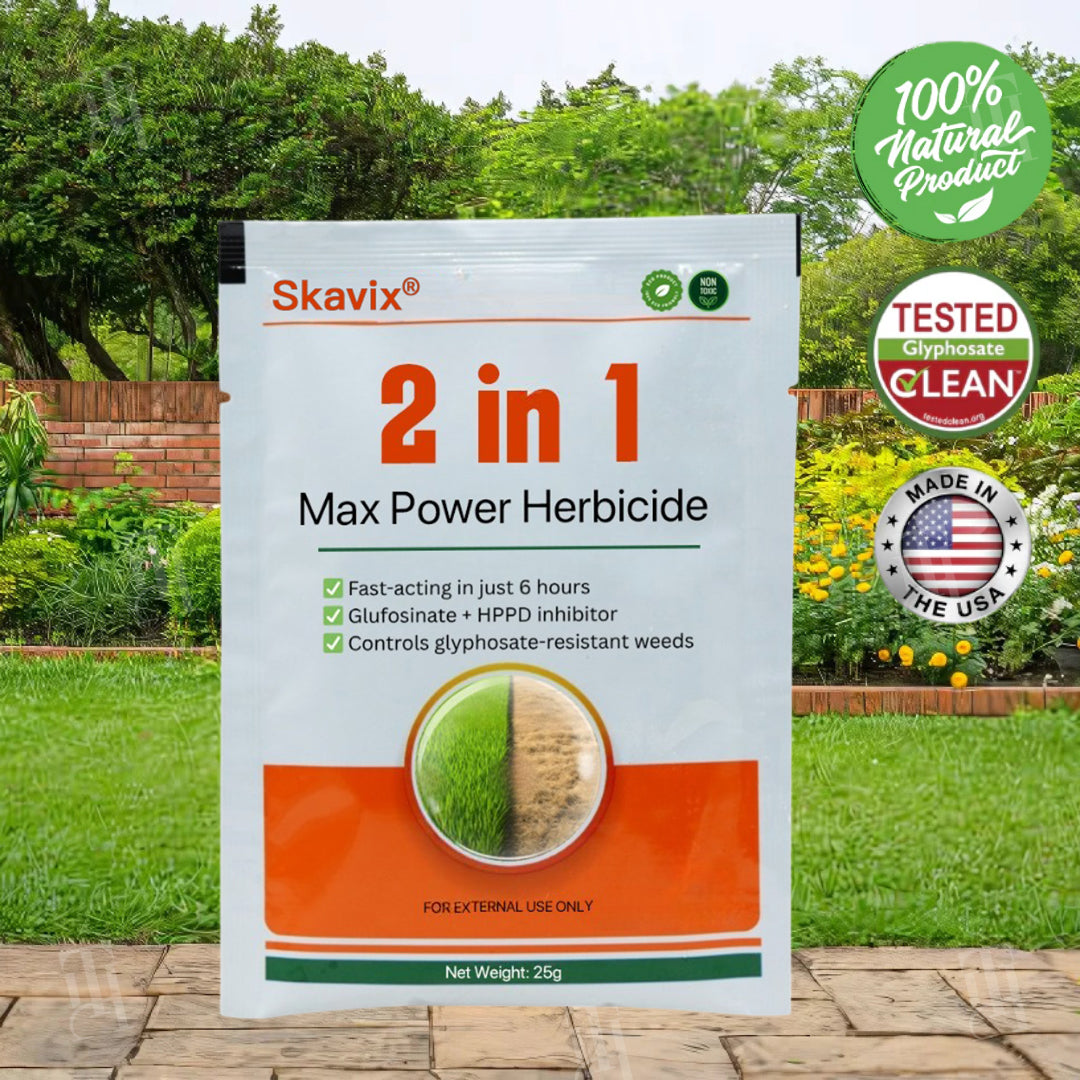 🛡️Zero Glyphosate |Skavix® 2-in-1 Max Power Herbicide -🌿6-Hour Visible Kill☠️