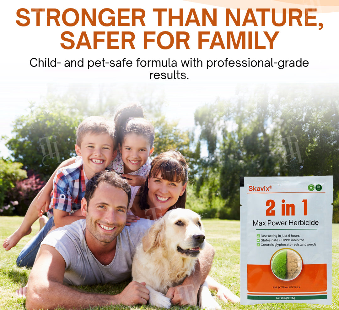 🛡️Zero Glyphosate |Skavix® 2-in-1 Max Power Herbicide -🌿6-Hour Visible Kill☠️