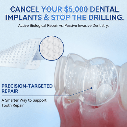 Grunsify® 🦷 Tideglusib Fast‑Dissolving Tooth & Gum Repair Oral Strips ✨
