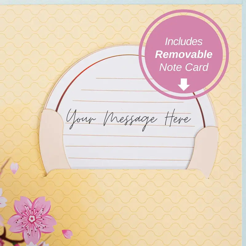 DIYSTAR 3D Flower Pop-Up Card – A Thoughtful Keepsake for Everyone You Love