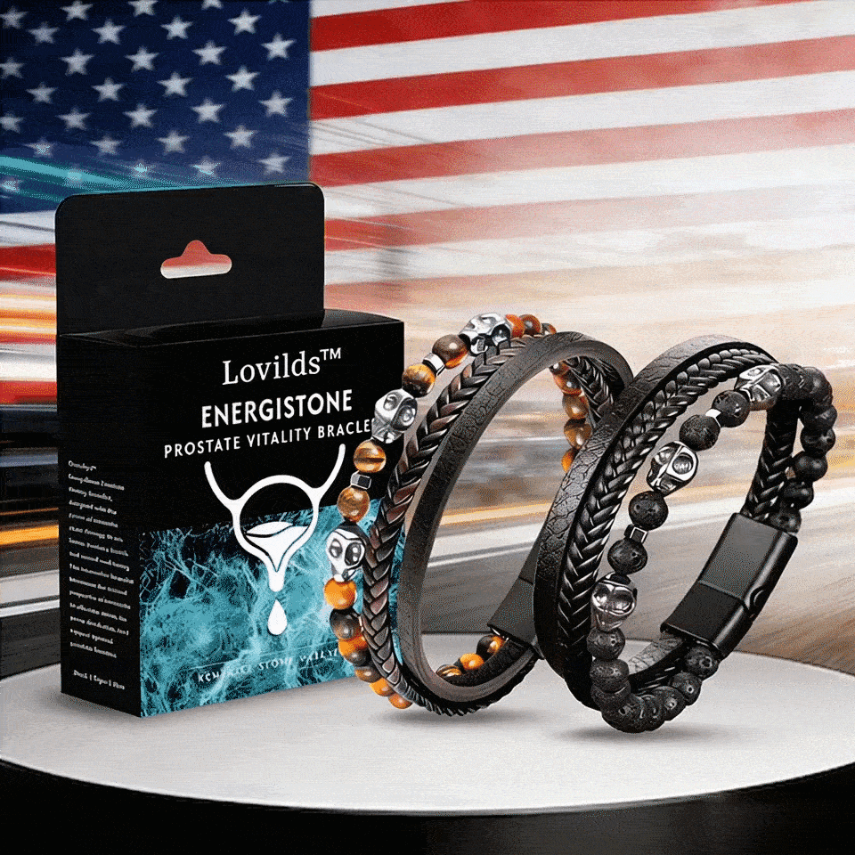 【 ✨Official Brand Store ✨】LOVILDS™ EnergiStone Prostate Vitality Bracelet💖Limited Time Discount🔥🔥