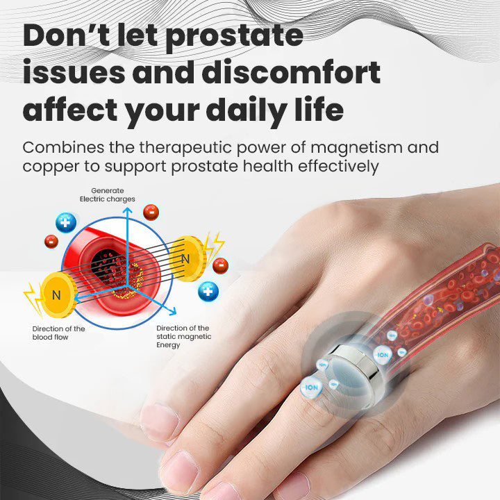 Histone™ CopperMag Prostate Therapy Ring: Non-Invasive Cu-Magnetic Synergistic Prostate Regulative Therapy